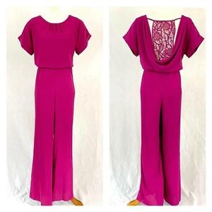 Gibson Latimer back lace Jumpsuit